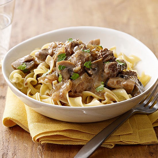 Beef Stroganoff